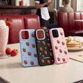 Strawberry case for iPhone 12 / 12 Pro 6,1" black