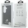 Karl Lagerfeld case Saffiano KC Metal Logo MagSafe for Samsung Galaxy S26 black