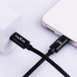 Maxlife MXUC-12 kaapeli USB-C - Lightning 2,0 m 27W musta