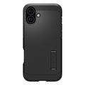 Spigen Tough Armor Mag Magsafe -suojakuori iPhone 16 6,1":lle, musta