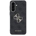 Guess HC PU 4G Big Metal Logo case for Samsung Galaxy A37 black