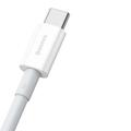 Baseus Superior USB - USB-C -kaapeli 2,0 m valkoinen 66W