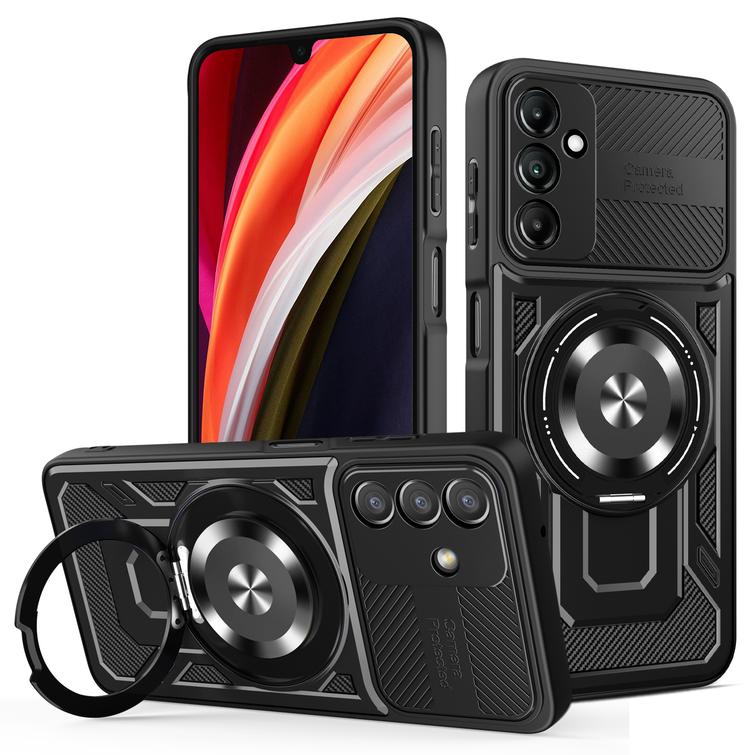 Defender Armor Mag suojakuori Samsung Galaxy A17 4G / A17 5G:lle, musta