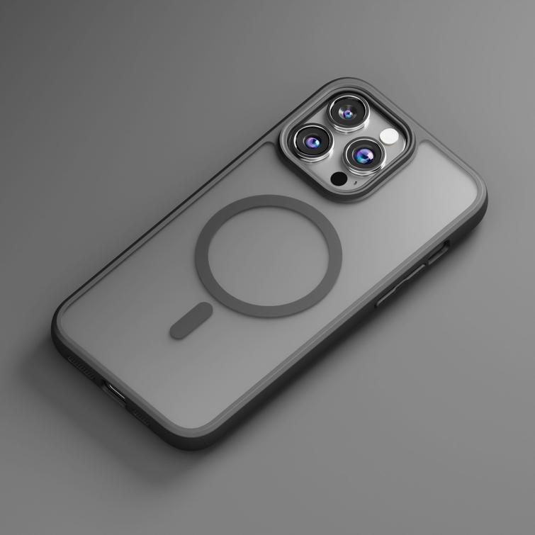 Etteri Matt Mag kotelo iPhone 12 / 12 Pro 6,1" mustalle