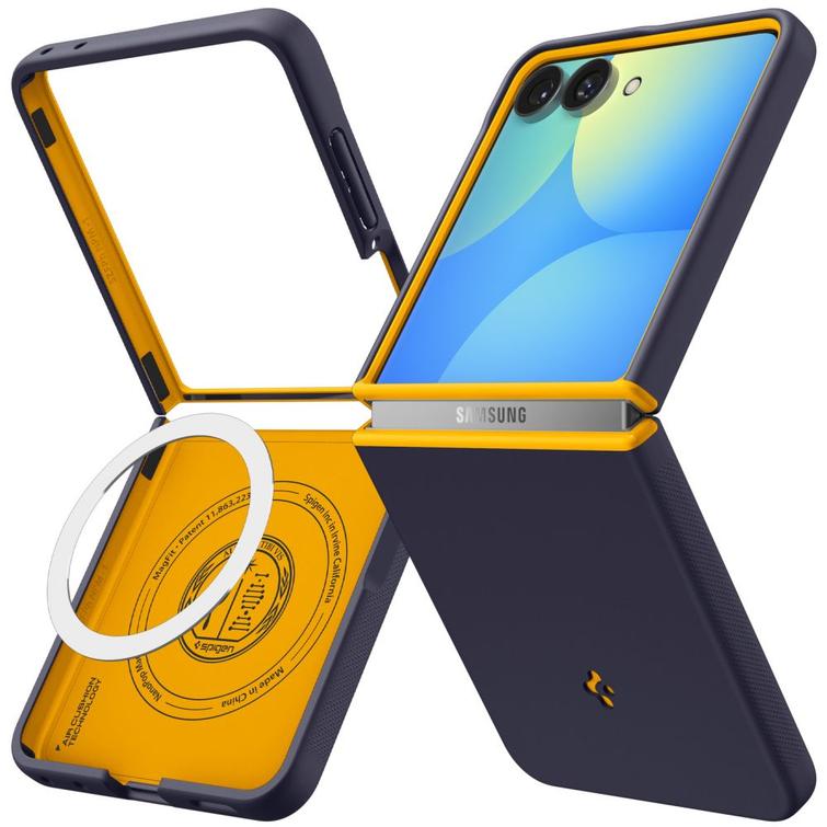 Spigen Nano Pop Magsafe case for Samsung Galaxy Z Flip 8 navy blue