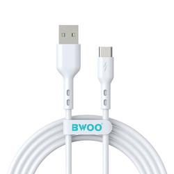 BWOO-kaapeli USB - USB-C 1m 3A Valkoinen BO-X172C
