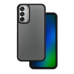 Kristallimusta suojakuori Samsung Galaxy M15 5G:lle, harmaa