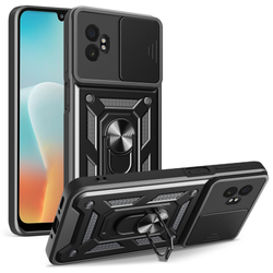 Defender Slide -suojakuori Samsung Galaxy Xcover 7 Prolle, musta