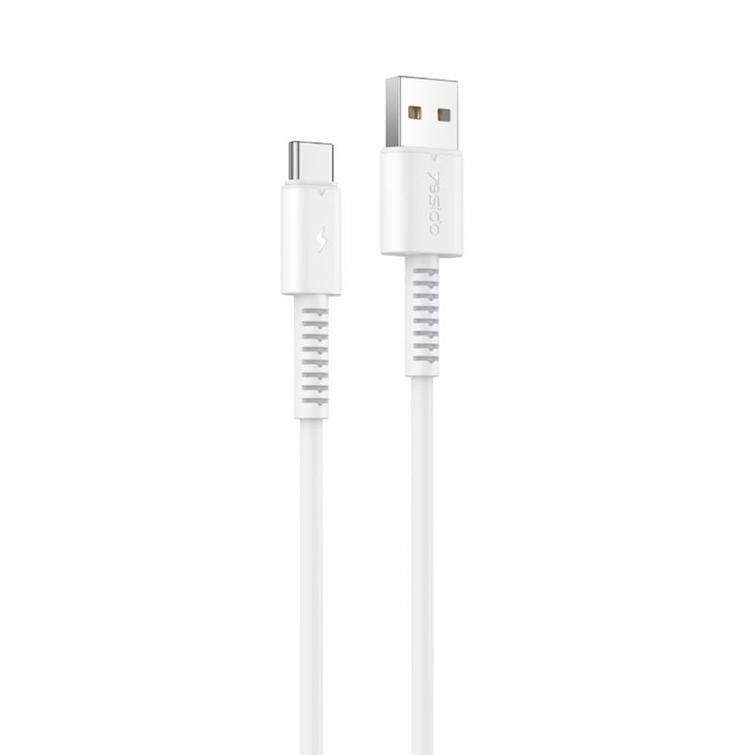YESIDO CABLE CA120 180W USB/TYPE-C 1M PVC 2A WHITE