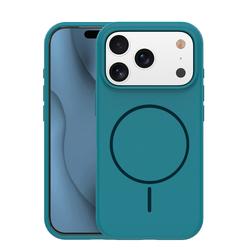 Silicone Thin Mag case for iPhone 12 / 12 Pro 6,1" turquoise