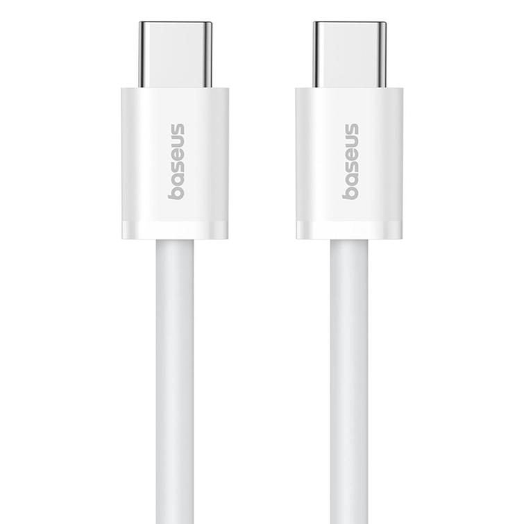 Baseus Superior Series 2 Pikalatausdatakaapeli Type-C - Type-C 30W 2m Kuunvalkoinen