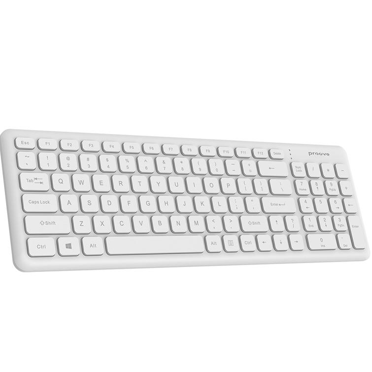 Proove wireless keyboard Classic Code white