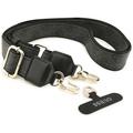 Guess 4G Strass Logo & Big Strap Metal Buttons MagSafe -kotelo iPhone 17 Prolle, musta