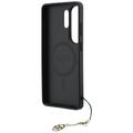 Guess case 4G Classic Logo Charm MagSafe for Samsung Galaxy S26 Ultra brown