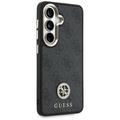 Guess case 4G Big Rhinestone Triangle Strap MagSafe for Samsung Galaxy S26 black