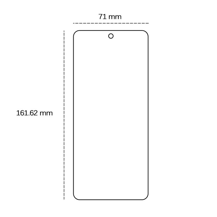 Tempered glass 2,5D for Xiaomi Redmi 13 4G / 13 5G
