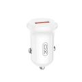 XO autolaturi CC68 18W QC 1x USB valkoinen
