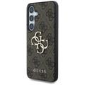 Etui Guess Big 4G Logo Classic Logo do Samsung Galaxy S25+ brązowy
