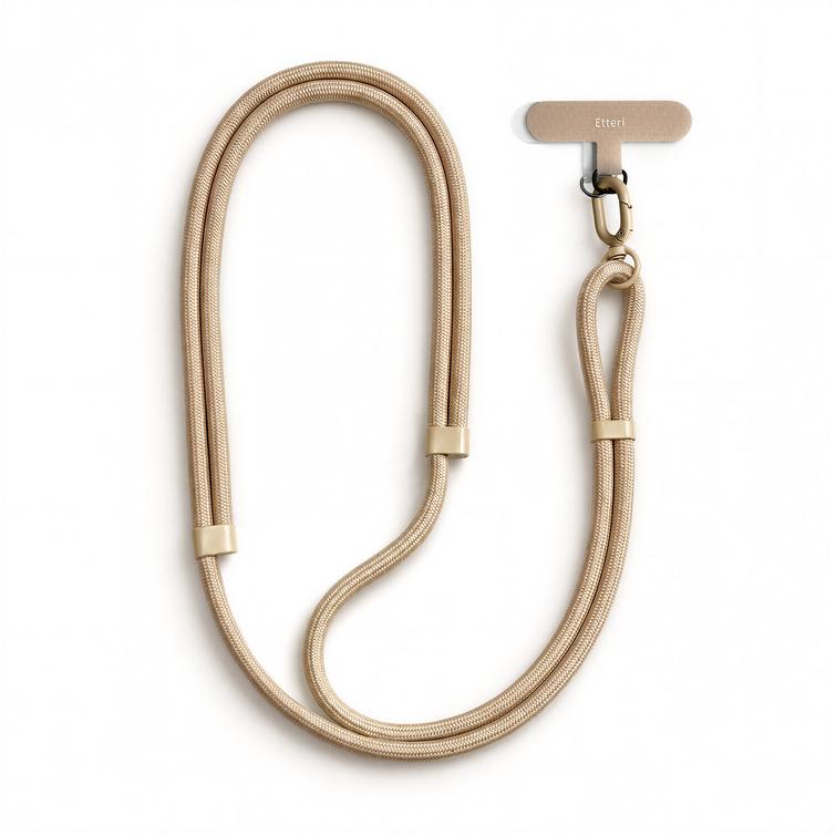 Etteri yleisk&auml;ytt&ouml;inen kaulapanta puhelimille, beige