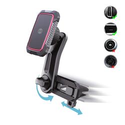 Forever auton pidike tuuletusritilään MH-250 monipisteinen magneettinen musta