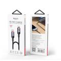 YESIDO CABLE CA182 27W TYPE-C/LIGHTNING 1.2M 3A BLACK