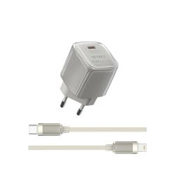 WIWU Jello 30W GaN -laturisarjat Wi-U017 C-L, EU-pistoke