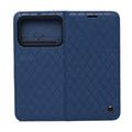 Smart Caro case for Honor 600 / Honor 600 Pro navy blue