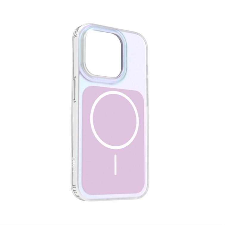 Etteri Hidden Pearl case for iPhone 15 Pro 6,1" pink