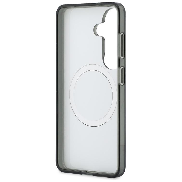 Karl Lagerfeld case IML Peekaboo Karl&Choupette MagSafe for Samsung Galaxy S26 black