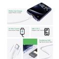 T-PHOX CC15 SERIES USB-C/USB-C CABLE 60W 3A WHITE