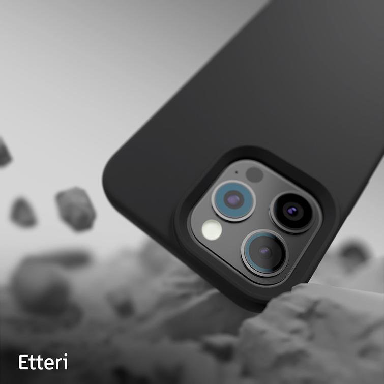 Etteri Silicone Mag case for iPhone 16 Pro Max 6,9" black