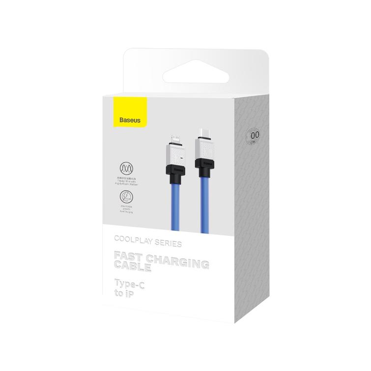 Baseus CoolPlay USB-C - Lightning-kaapeli 2m 20W sininen