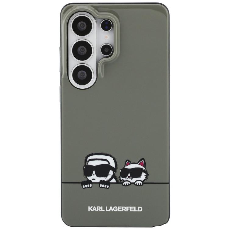 Karl Lagerfeld case IML Peekaboo Karl&Choupette MagSafe for Samsung Galaxy S26 Ultra black