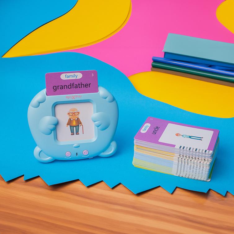 Maxlife englannin oppimislaite MXLD-100 sininen