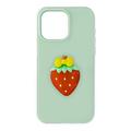 Fruit 2in1 case for iPhone 16 6,1" green