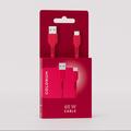 COLORUM-kaapeli USB-A - USB-C 1,8m 3A CK60-AC-02 x Magenta