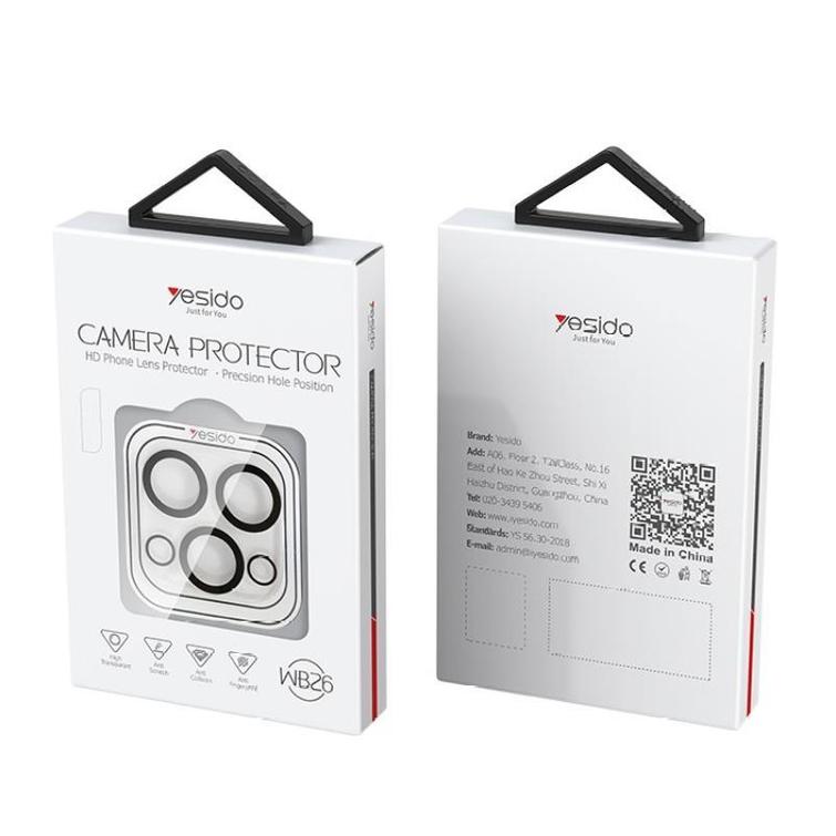 YESIDO LENS PROTECTOR WB26 iPHONE 16 PRO (6.3)