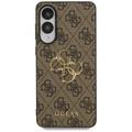 Guess-suojakuori Samsung Galaxy S25 Edgelle GUESS HC 4G PU isolla logolla, ruskea
