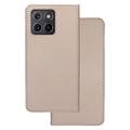 Smart Magnet case for Motorola Edge 70 Fusion gold