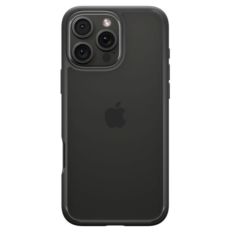 Spigen Ultra Hybrid -suojakuori iPhone 16 Pro Max 6,9":lle, j&auml;&auml;nmusta