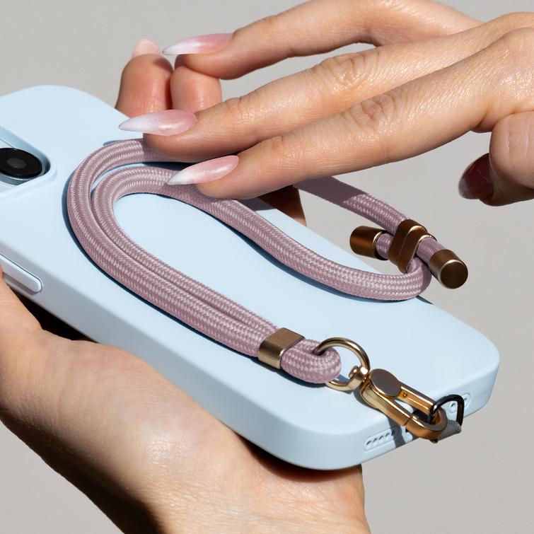 Yleismallinen puhelinranneke Elegant Pinkki