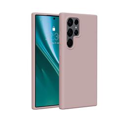 Etteri silikonikotelo Samsung Galaxy S25 Ultra vaaleanpunaiselle