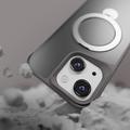 Etteri Matt Mag Ring suojakuori iPhone 12 / 12 Prolle 6,1" harmaa