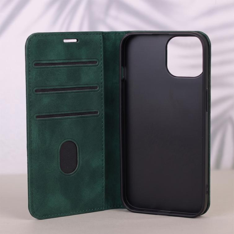 Smart Suede case for iPhone 16e / 17e green