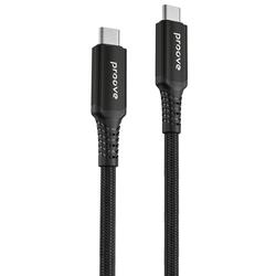 Proove-kaapeli Speed Line USB-C - USB-C 1m 240W musta