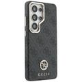 Guess case 4G Rhinestone Round Logo MagSafe for Samsung Galaxy S26 Ultra black
