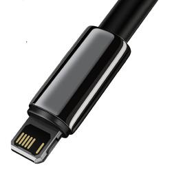 Baseus-kaapeli Volframi USB - Lightning 2,0m 2,4A musta