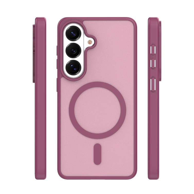 Mag Matt case for Samsung Galaxy S26 Plus maroon big hole