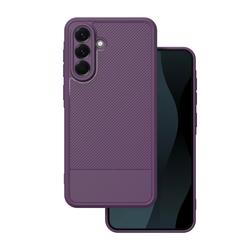 Yksinkertainen hiilikuituinen suojakuori Samsung Galaxy A56 5G:lle, violetti