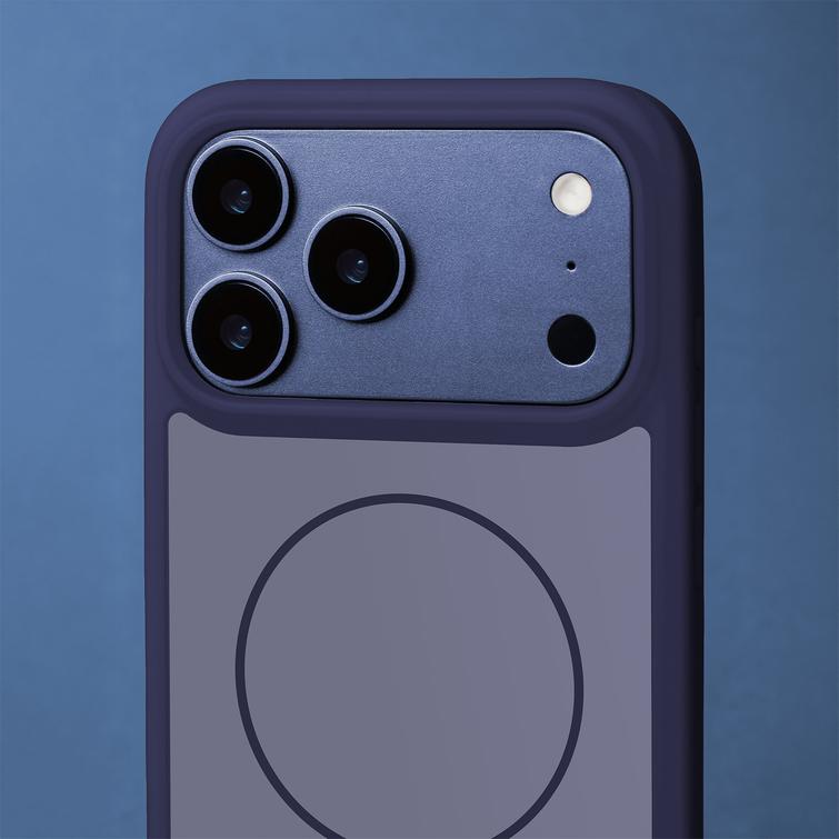 Frame Thin Mag -suojakuori iPhone 16 Pro Maxille 6,9" tummansininen